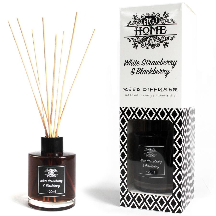 Image of 120ml Illatolaj Diffúzor- Fehér Eper és Szeder