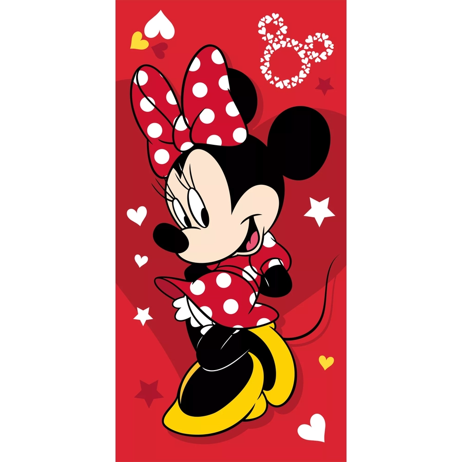 Disney Minnie Pretty in Red  Törölköző 70x140 cm
